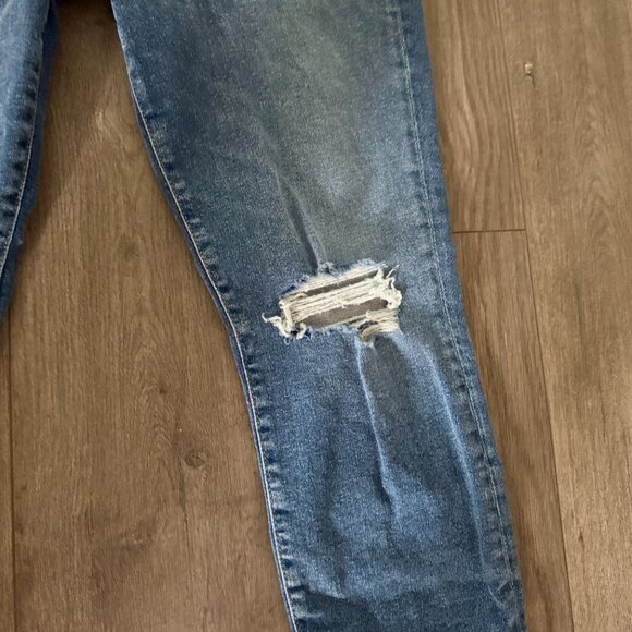 &Denim by H&M Super Skinny High Waist Jeans | Size 18 | Ankle Length | Distresse - Picture 4 of 8